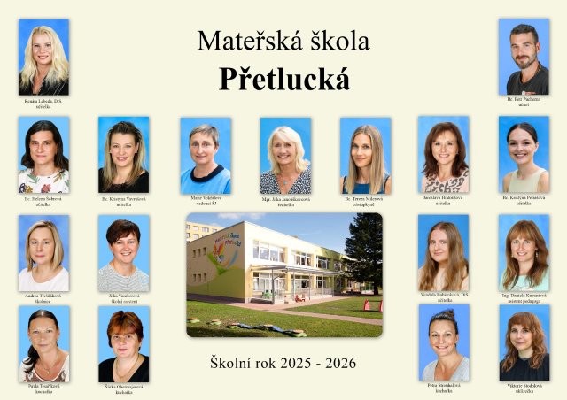 Zaměstnanci 2025 - 2026