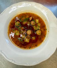 Oběd 16.12.2025 Franktfurská polévka