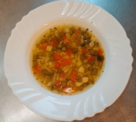 Oběd 13.01.2026 rýžová polévka